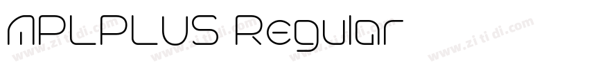 APLPLUS Regular字体转换 APLPLUS Regular字体转换
